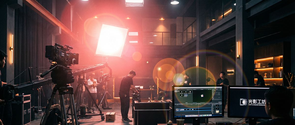 抖音风城市光影纪录片视频